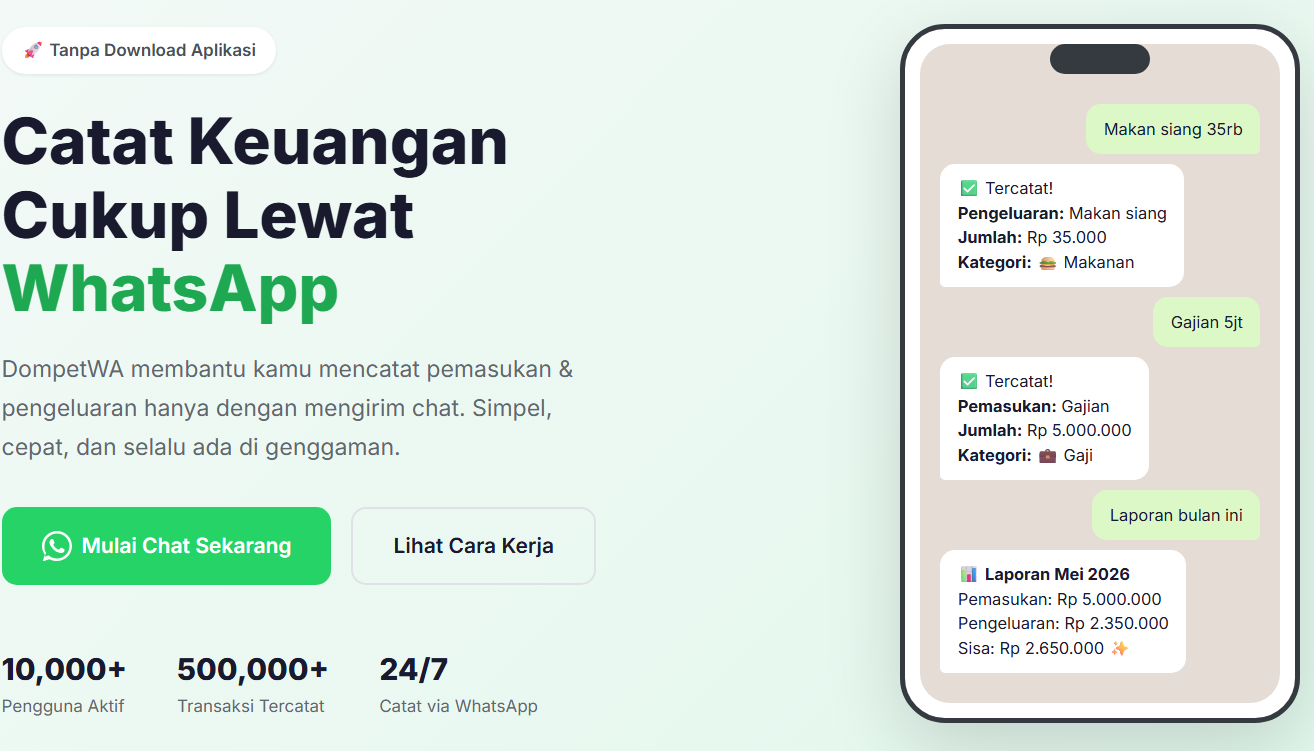 Implementasi DompetWa